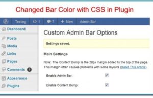 WPMU DEV Custom Admin Bar WordPress Plugin 1.3.2