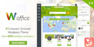 Woffice - Intranet/Extranet WordPress Theme 5.4.13