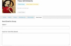 WPMU DEV BuddyPress Group Email 1.0.6