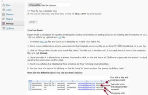 WPMU DEV Batch Create 1.5.2