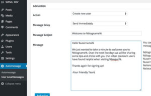 WPMU DEV Automessage 2.4.5