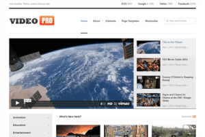 Theme Junkie VideoPro WordPress Theme 1.0.1