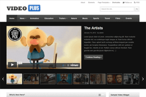 Theme Junkie VideoPlus WordPress Theme 1.0.7