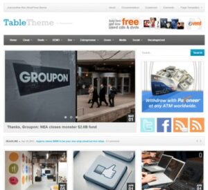 Theme Junkie Table WordPress Theme 1.0.2