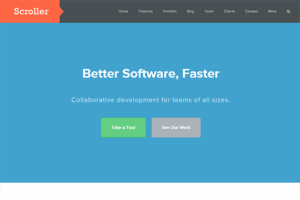 Theme Junkie Scroller WordPress Theme 1.0.5