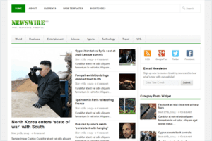 Theme Junkie Newswire WordPress Theme 2.1.1