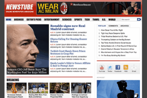 Theme Junkie NewsTube WordPress Theme 2.0.0