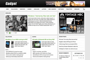 Theme Junkie Gadget WordPress Theme 1.0.3