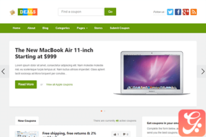 Theme Junkie Deals WordPress Theme 1.1