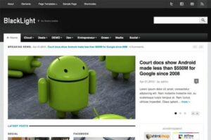 Theme Junkie BlackLight WordPress Theme 1.0.4