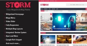 Storm – Clean Magazine & Blog Theme 1.3.2