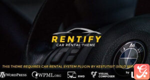 Rentify – Car Rental WordPress Theme 2.0.2