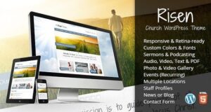 Risen – Church WordPress Theme Responsive 2.3.1