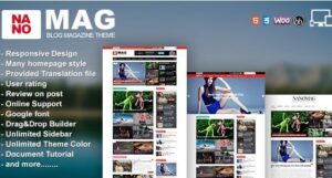 NanoMag – Responsive WordPress Magazine Theme 1.7