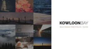 KowloonBay – Multipage Portfolio / Blog WP Theme 1.2.0