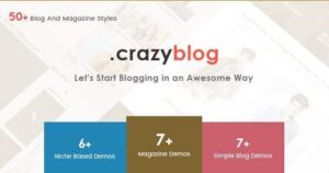CrazyBlog – Start A Blog or Magazine for Adsense 2.1.1