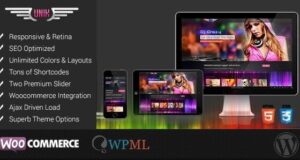 UNIK – Universal Music Responsive WordPress Theme 3.2