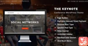 The Keynote – Conference Event Meeting WordPress Theme 2.2.4