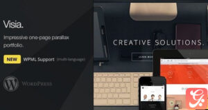 Visia – Responsive One Page Retina WordPress Theme 1.3.3
