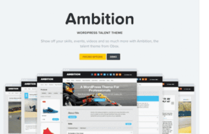 OboxThemes Ambition WordPress Theme 1.4.1