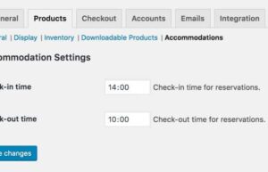 WooCommerce Accommodation Bookings 1.2.7