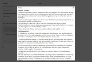 WooCommerce Terms and Conditions Popup 1.0.3