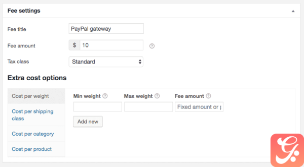 WooCommerce Payment Gateway Based Fees 4.2