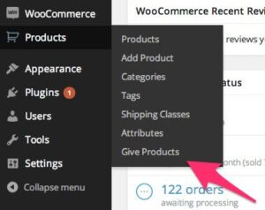 WooCommerce Give Products 1.2.1
