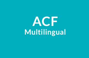 Advanced Custom Fields Multilingual 2.0.5