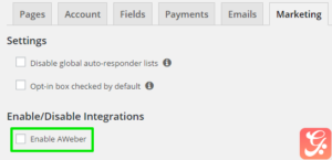 MemberPress AWeber Addon 1.1.6