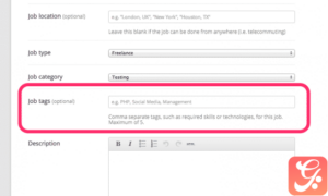 WP Job Manager Job Tags Addon 1.4.6