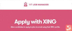 WP Job Manager Apply With Xing Addon 1.1.0