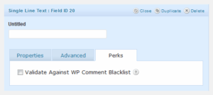 Gravity Perks Comment Blacklist Plugin 1.2.8
