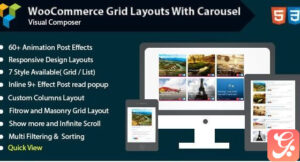 Visual Composer – Woocommerce Grid With Carousel 1.0
