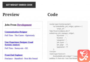 WP Job Manager Embeddable Job Widget 1.1.6