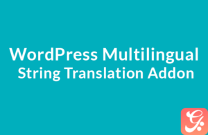 WordPress Multilingual String Translation Addon 3.2.7