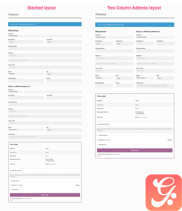 WooCommerce Storefront Checkout Customiser 1.1.4