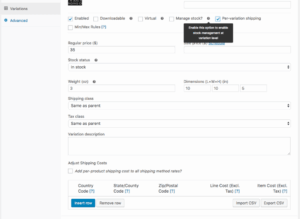 WooCommerce Per Product Shipping 2.6.9