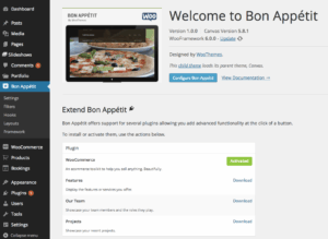 WooThemes Bon-Appetit Premium Theme 1.0.2