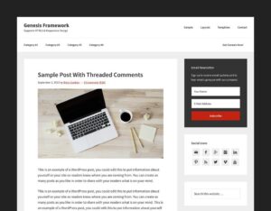 StudioPress Genesis Sample WordPress Theme 3.4.2