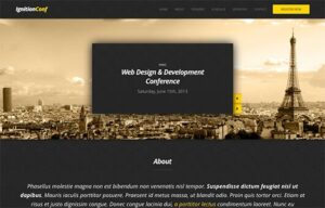 CSSIgniter IgnitionConf WordPress Theme 1.5