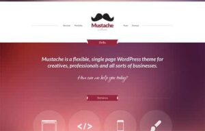 CSSIgniter Mustache WordPress Theme 1.7