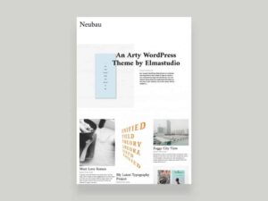 Elmastudio Neubau WordPress Theme 1.0.6