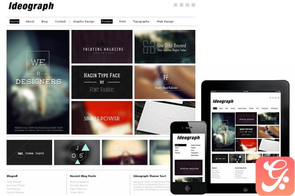 Dessign Ideograph Responsive WordPress Theme 2.0