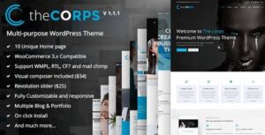 The Corps - Multi-Purpose WordPress Theme 2.1.3.3