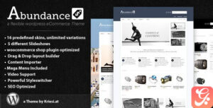 Abundance eCommerce Business Theme
