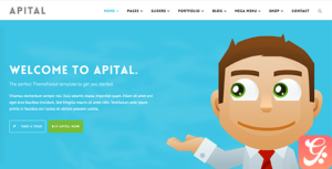 Apital - Corporate Business WordPress Theme