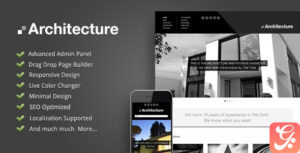 Architecture - WordPress Theme