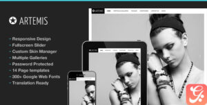 Photography WordPress Artemis for Photography