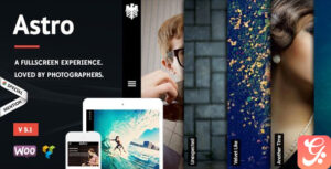 Astro - Photography WordPress Theme 5.8